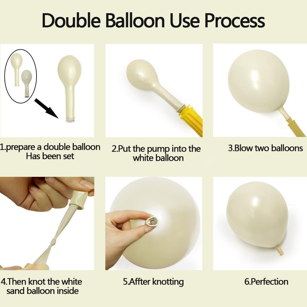 Halloween Double Stuffed Balloon Garland Different Sizes 18In 12In 5In Black White Pink Champagne Gold Balloon Arch Kit For Halloween Baby shower Spooky Party Decoration