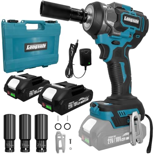 �}�L�^ �݊� �[�d�� �C���p�N�g�����` 450N �u���V���X���[�^�[ �����O���C�g ���� �^�C������ �d�� �R�[�h���X 18V �o�b�e���[�Ή� �{�̂̂� Longsafe (IPW02-BL) (�{��+�\�P�b�g+���[�P�[�X+�o�b�e���[2�� +�[�d��)