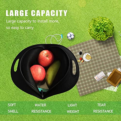 Aotigo Dab Unicorn Dabbing Dance Neoprene Lunch Bag Insulated Lunch Box Waterproof Lunch Tote Bag With Zipper For Women Kids Boys Girls And Men #TOP4