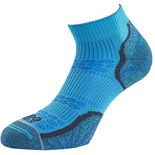 1000 Mile Breeze Lite 100% Blister Free Cool Comfort Mens Sports Fitness Socks - Marine Blue (X-Large / 12-14UK) - 1 Pair