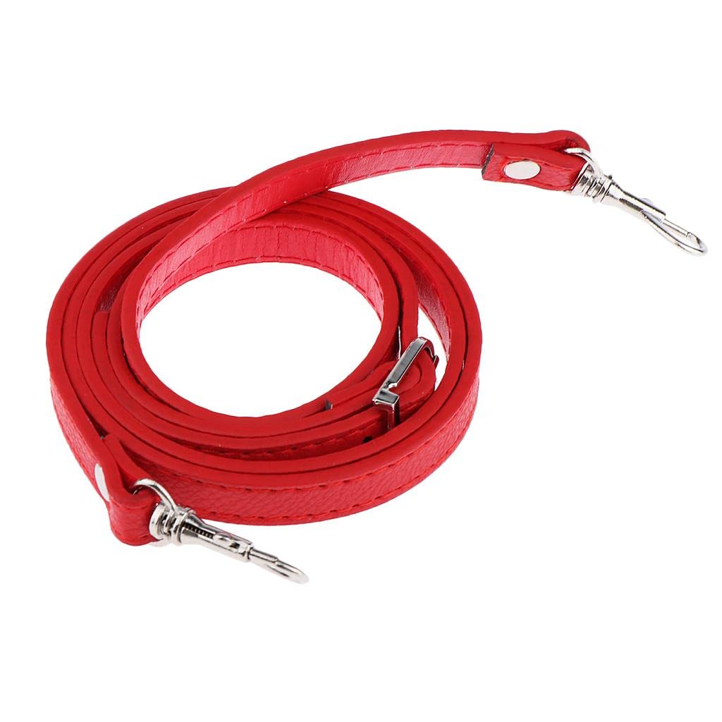 lyla Adjustable Leather Shoulder Bag Strap Belt Replacement Lobster Clasps Red-picture-50