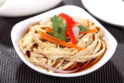 ONTRUE Dried Beancurd Strips, Asian Tofu, Soybean Noodle, Satisfied For Vegan, Good Source Of Protein, Non-Gmo, No Extra Adding, 10.58 Oz