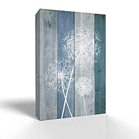 SIGNWIN Canvas Wall Art Dandelion Illustration Canvas Prints Home Artwork Decoration for Living Room,Bedroom - 12x18 inches