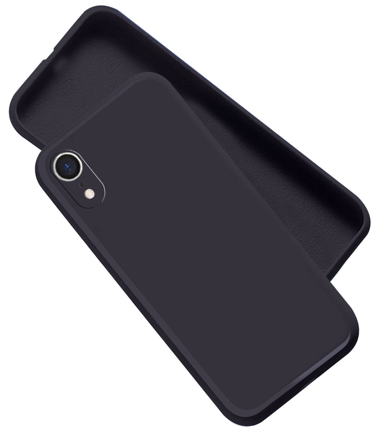 A rtistque Liquid TPU Silicone Matte Shockproof Flexible with Camera Protection Soft Back Cover Case for iPhone Xr - Black (B099WSSHP2) Amazon Price History, Amazon Price Tracker