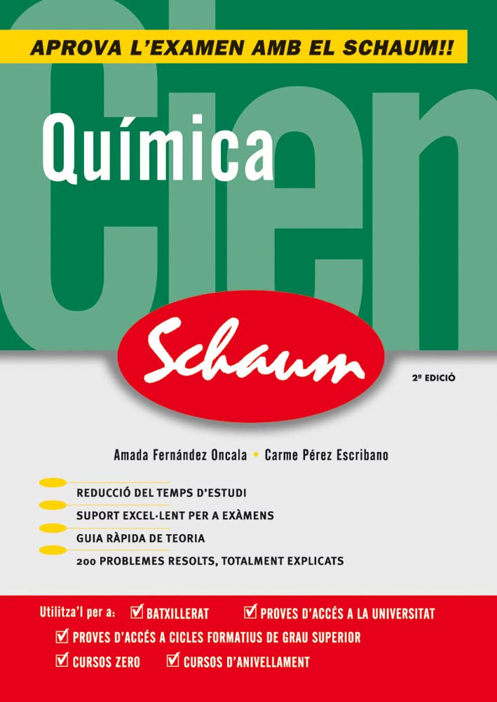Química, Batxillerat