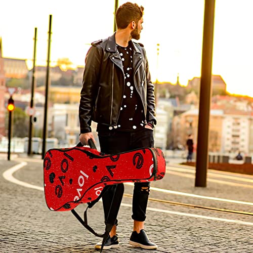 Housse pour guitare acoustique – Motif géométrique – 1 cm d’épaisseur – Rembourrage épais – Étanche – 101,6 cm – 102,6… - Les Beatles, Paul McCartney, John Lennon, RIngo Starr, George Harrison Housse pour guitare acoustique - Motif géométrique - 1 cm d'épaisseur - Rembourrage épais - Étanche - 101,6 cm - 102,6… – Image 7