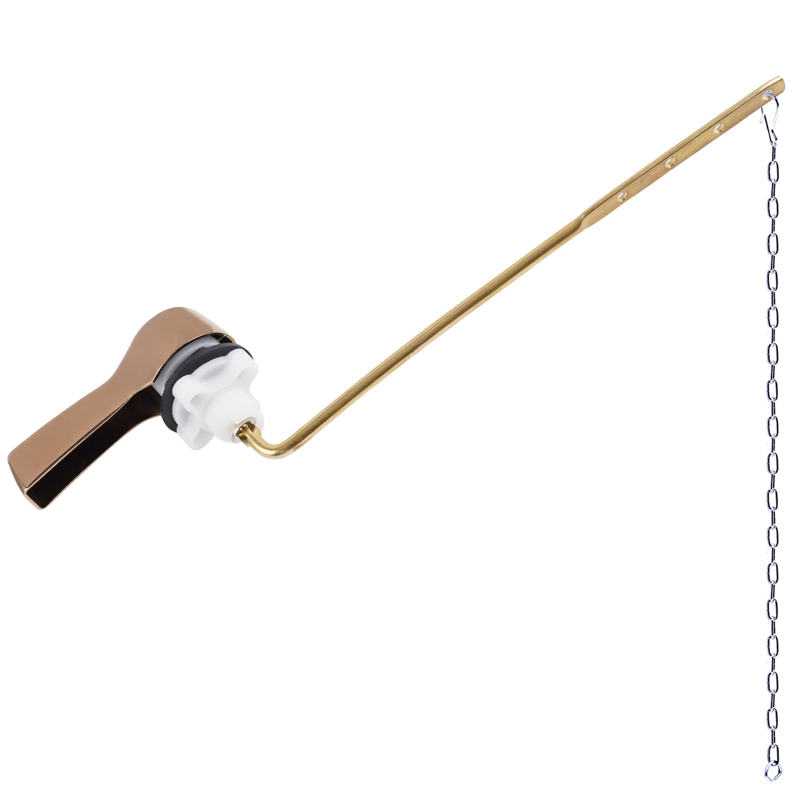Hibbent Universal Metal Front Mount Toilet Handle Replacement Kit