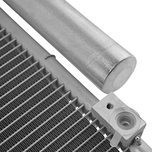 Image of TRQ Air Conditioning A /C Condenser Receiver Drier Compatible with 2004-2012 Mitsubishi Galant MI3030168