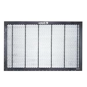 OMTech Laser Honeycomb werktafel voor Laser graveermachine, Goningraat tabel, 500 x 300 mm, Laser snijden bed met schaal lijnen voor laser graveren, CO2 graveur snijmachine, 22 mm hoger