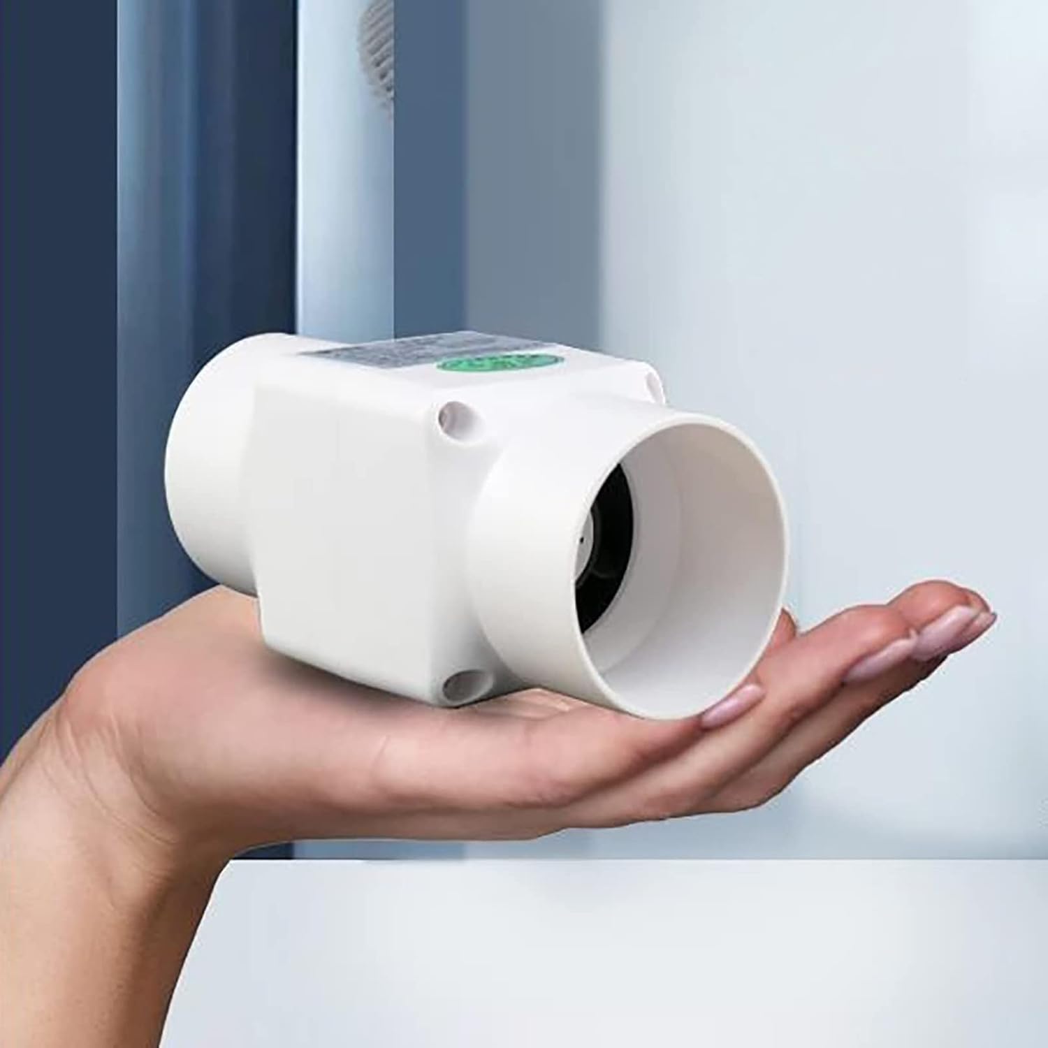 Inline Duct Fan 2Inch with Speed Controller Ventilation Exhaust Fan 6W