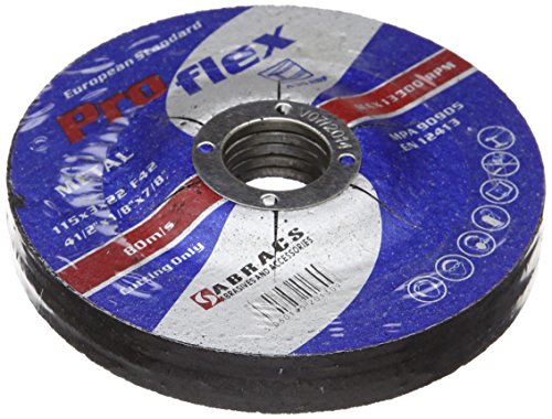 Connect 32065 Abracs Dpc Cutting Discs 115Mm X 3.0Mm 25Pc