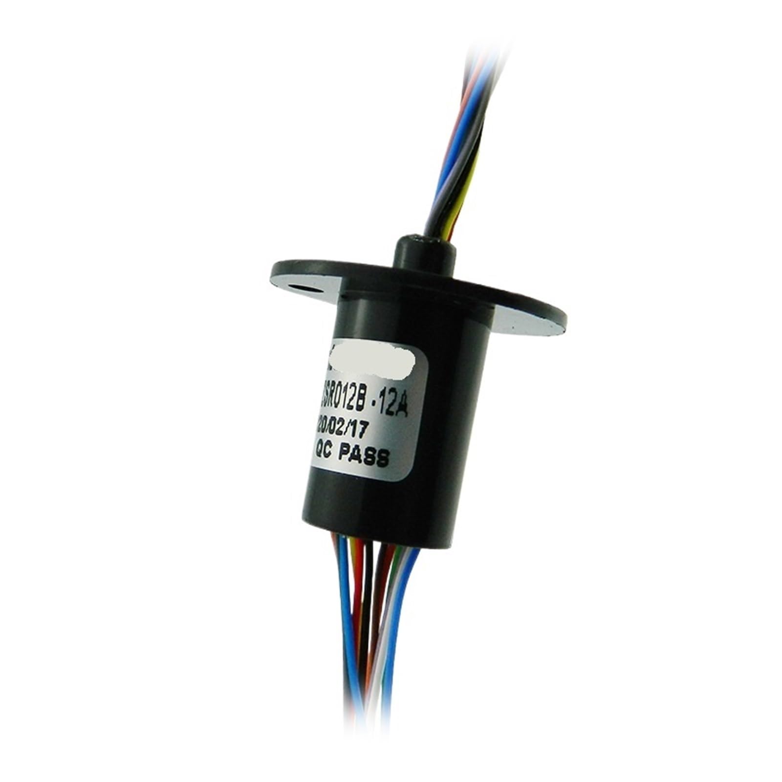 ZSR012B-12A średnica zewnętrzna 12 mm12 wyłącznik automatyczny typ nasadki 2A przewodzący pierścień ślizgowy kula o dużej prędkości kula światło sceniczne pierścień kolektora