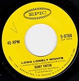  Long Lonely Nights/Satin (VG PS & 45 rpm)
