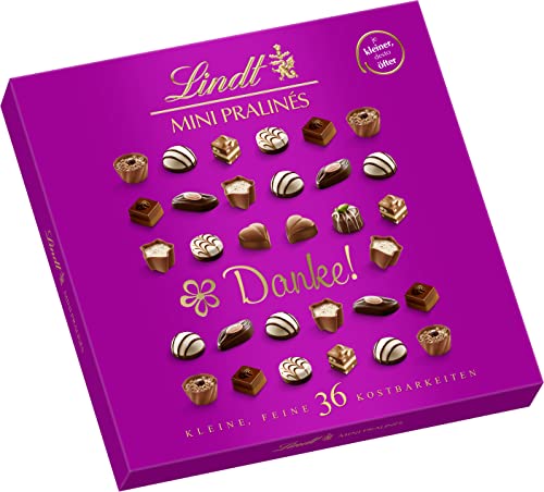 Lindt Schokolade - Mini Pralinés Emotionale Botschaften | 8 x 180 g | Pralinen-Schachtel 4 Varianten mit je 36 Pralinen… – Bild 5