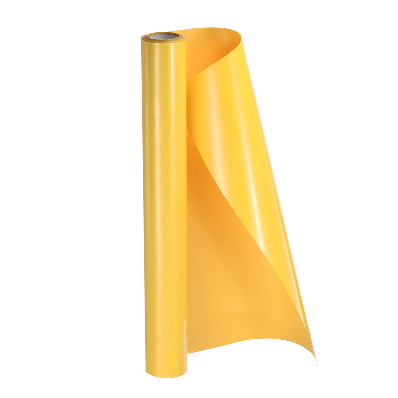 sourcing map HTV Heat Transfer Vinyl 12"x8.5ft Roll PVC Yellow