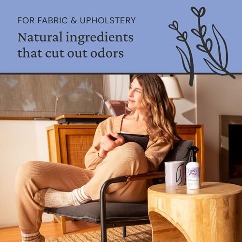 fresh wave lavender scent odor removing spray 8 fl oz  pack of 2  odor absorber for home furniture fabrics amp trash  safer odor relief