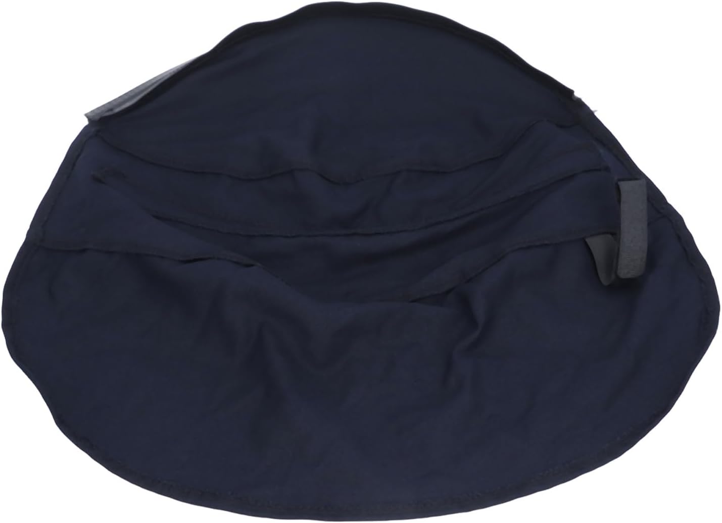 Welding Helmet Cover, Universal Fit, Split Leather and Cloth, Flame Retardant, Head and Neck Protection, Rear Extension