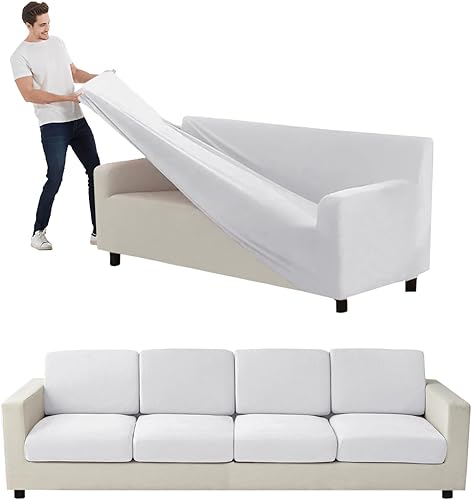 Miniatura 93 de Funda para Sofá de Terciopelo, Fundas Elásticas para Sofá para Funda Principal Separada/Respaldos y Cojines de Asiento, Funda para Sofá, para Fundas