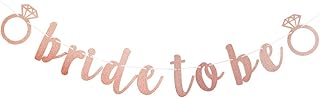 MXYOO Bride to Be Banner, Rose Gold Pink Bachelorette Party Decorations, Bridal Shower Party Supplies MXYOO Bride to Be Banner, Rose Gold Pink Bachelorette Party Decorations, Bridal Shower Party Supplies MXYOO Bride to Be Banner, Rose Gold Pink Bachelorette Party Decorations, Bridal Shower Party Supplies MXYOO Bride to Be Banner, Rose Gold Pink Bachelorette Party Decorations, Bridal Shower Party Supplies MXYOO Bride to Be Banner