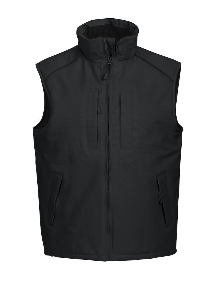 Gilet coupe-vent imperméable rouge évite d'avoir froid et d'être mouillé
