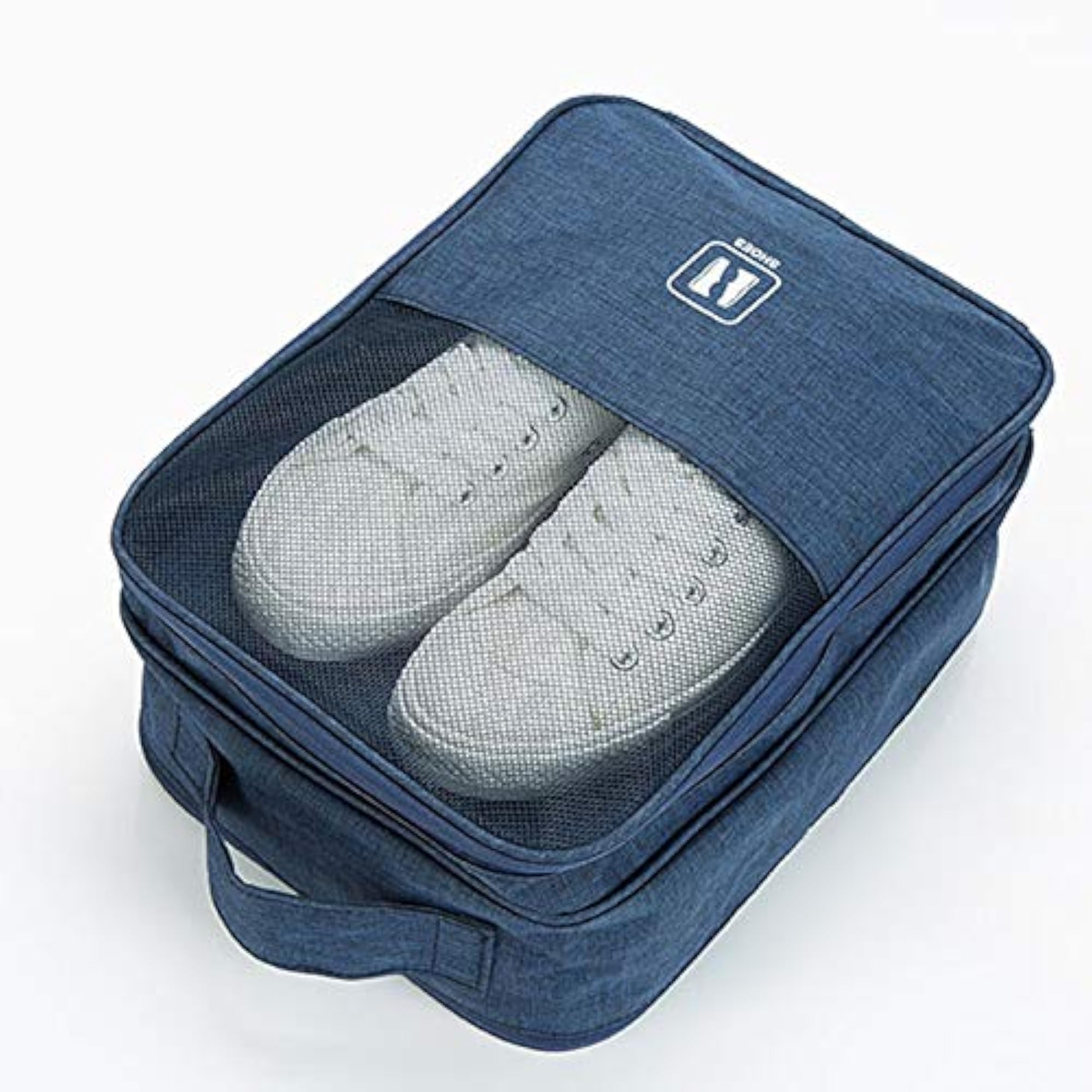 Travel Shoes Bag, Mesh Zipper Organizer