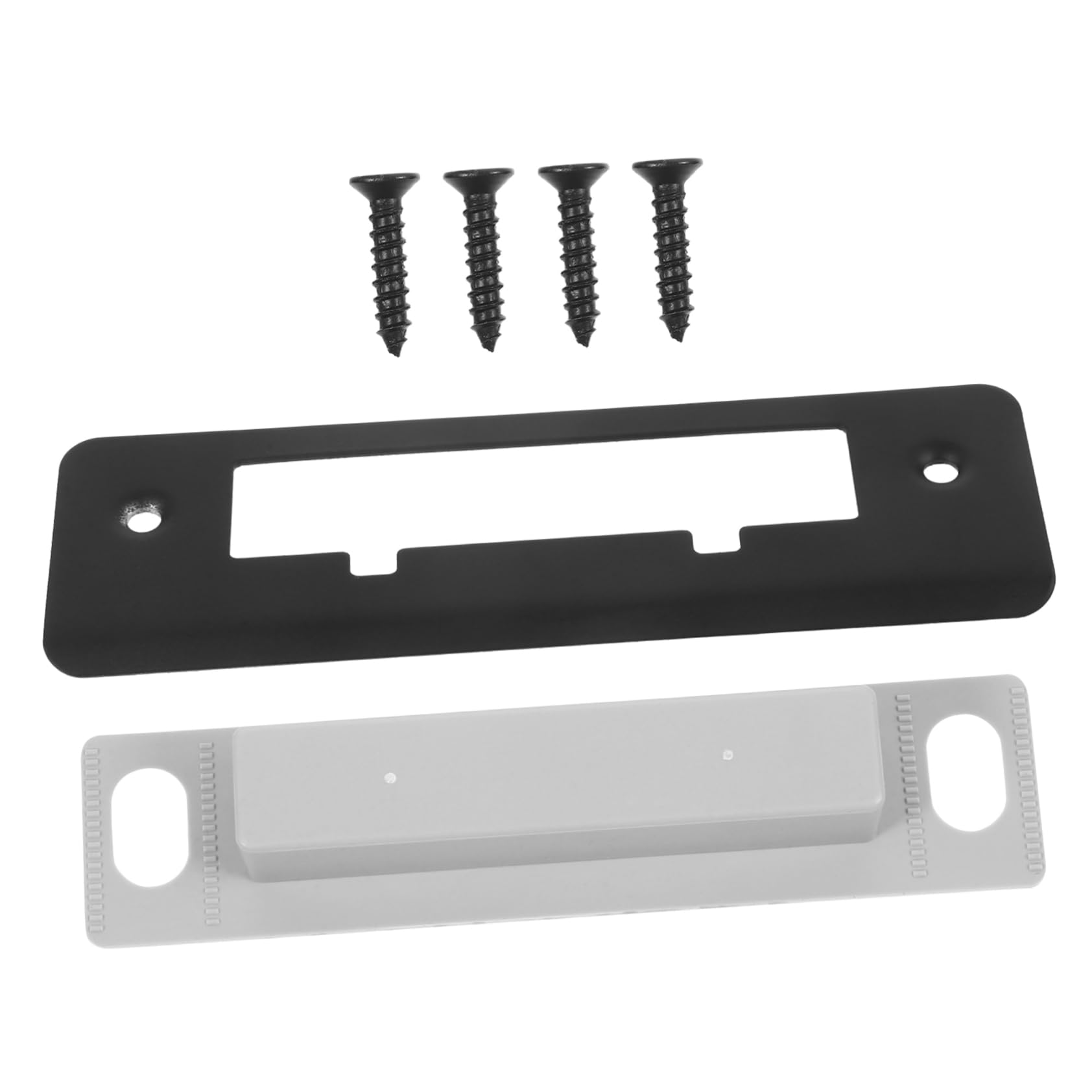 IWOWHERO Door Lock Plate Door Reinforcement Plate Front Door Reinforcement Door Reinforcement Kit Strike Plate Door Knob Plate Door Locks Stainless Steel Door Handle Door Frame