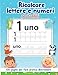 Ricalcare Lettere e Numeri per Bambini: 100 Pagine per fare pratica divertendoti con tanti disegni da colorare - impara l'alfabeto - prescolastica per bambini