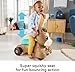 Fisher-Price Baby Learning Toy, Walk Bounce & Ride Pony Musical Walker & Ride-On for Infants & Toddlers Ages 9+ Months