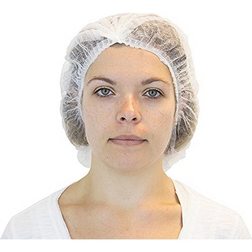Safety Zone DBWH-21-1 Bouffant Cap, Bag g, 21" Size (Pack of 1000)