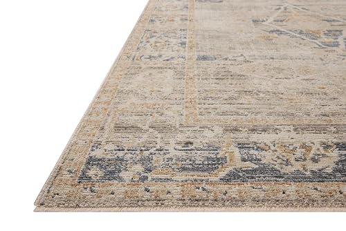 Loloi Milena Natural/Ivory 9'-3" x 13' Area Rug by Loloi - Used condition - Image 2