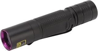 Blacklight Pen Lights, 365nm Black Filtered Optical Lens Impact Resistant Aluminum Alloy Portable UV Black Light Flashlight for Fluorescent Agent for Jewelry