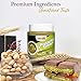 Gulluoglu Pistachio Cream, Pistachio Butter, Best for dubai chocolate, Turkish Premium Pistachios Cream 7 oz, 200 g Perfect Taste For Dubai Chocolate