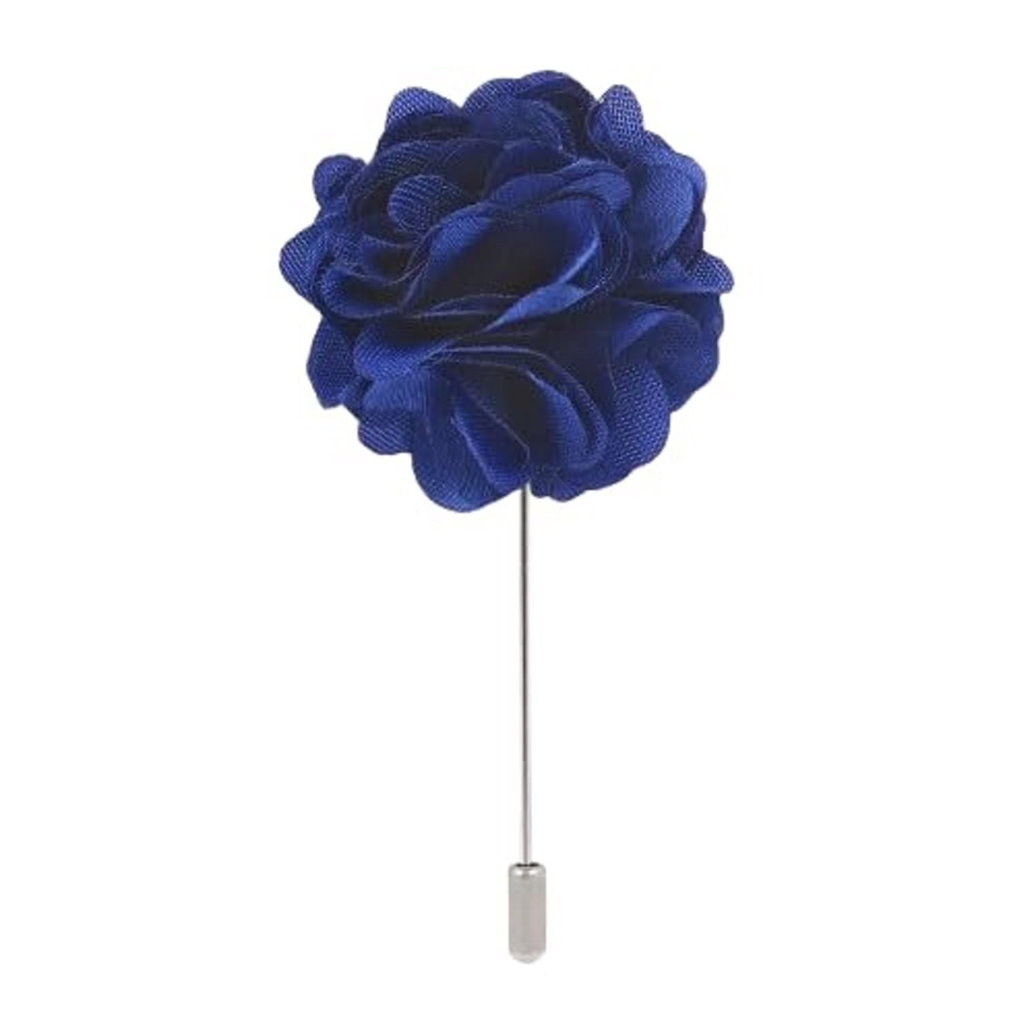 Men’s Satin Flower Bunch Lapel Pin | Stylish Wedding Rose Brooch Suit Collar Accessory for Boys | Elegant Handmade Brass Tie Pin for Blazer, Coats, Formal, Business and Casual Wear-image-48