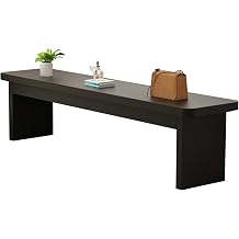 Farmhouse Entryway Bench Seat  Dining Table End of Bed Bench  Wooden Bench for Bedroom Narrow Kitchen Living Room Hallway Dining Room180cm70.87in