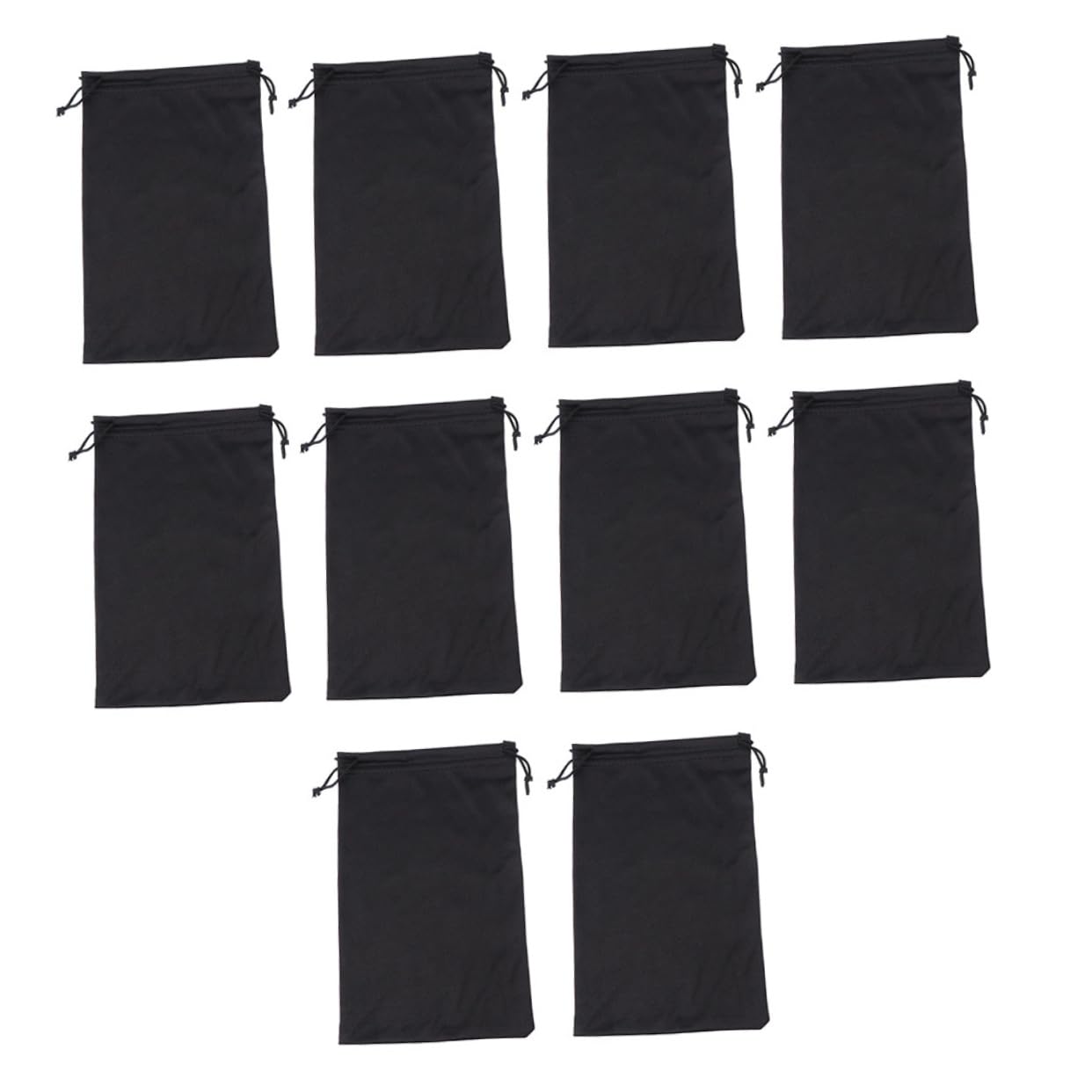 3 Sätze Aufbewahrungstasche Für Brillen Brillenbeutel Gläser Skibrille Taschen Anti -nebel Aufbewahrungsbeutel Für Brillen Brillenhalter Brillenetui Flanell Schwarz 25 Stück * 3