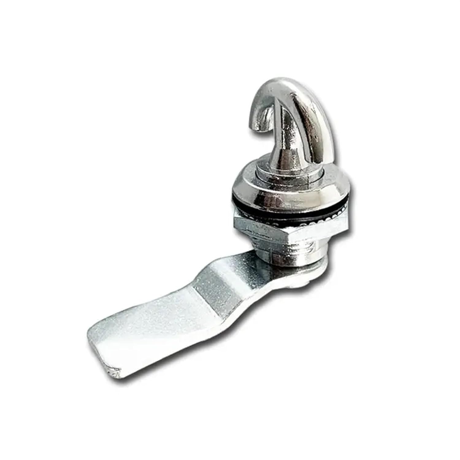 MS715 Rotary Cylindrical Locks for Cabinet Boxes Head Wing Knob Cam Push Lock Zinc Alloy Airfoil Handle Garbage Can Locker(4pcs-High Grade-H5)