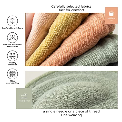 Image of Ball of Foot Cushions Pads,4 Pairs Honeycomb Fabric Forefoot Pads for Metatarsal Pads,No Show Women's Half Socks Pads Invisible Toe Topper Liner Socks Sponge Cushion (4 Pairs-2 Beige 2 Black)