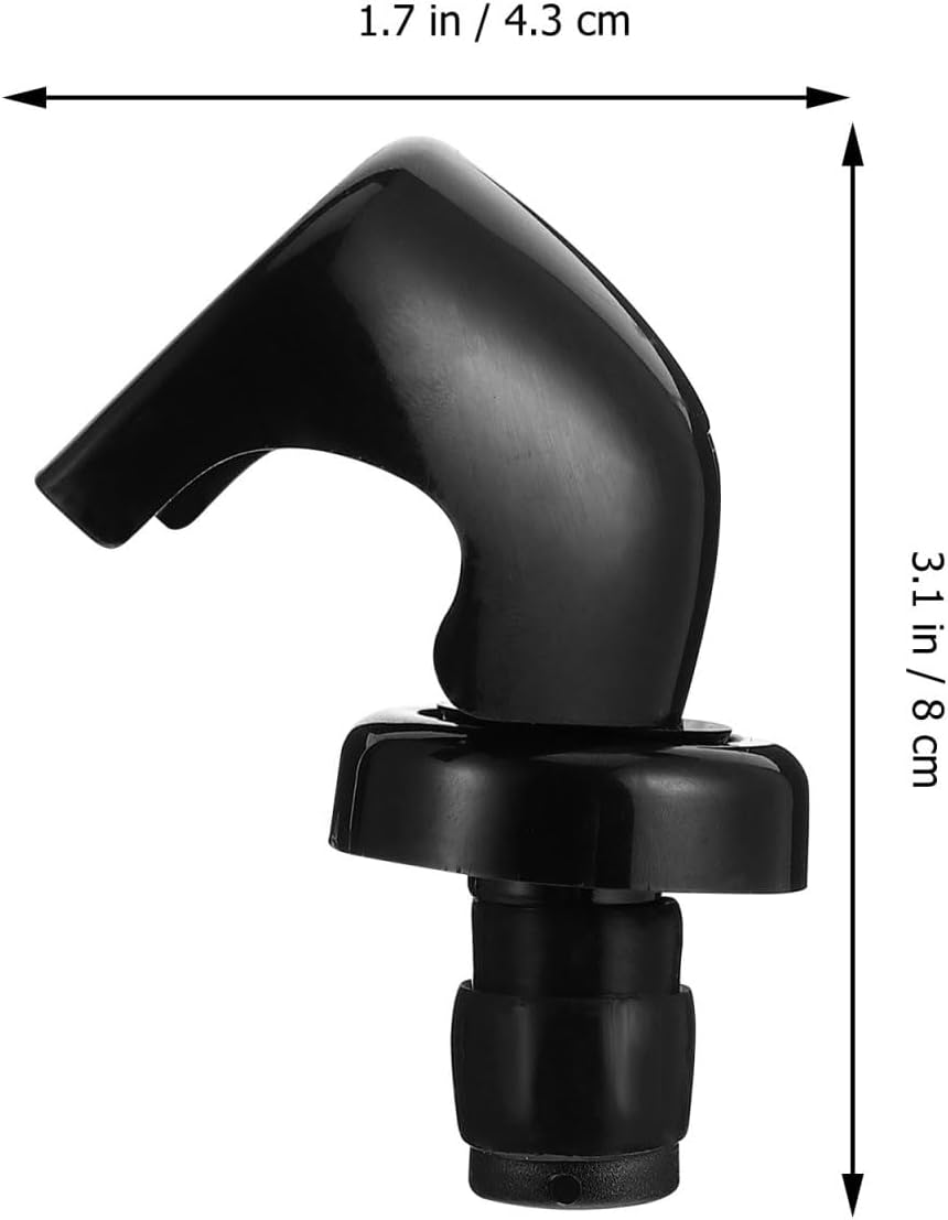 BESTYASH 2 Pack Silicone Wine Stoppers Vacuum Seal Beverage Plug for Wine Bottles Airtight Cork Replacement for Open Bottles Reusable Sealing Plug for Kitchen Bar and Home Storage