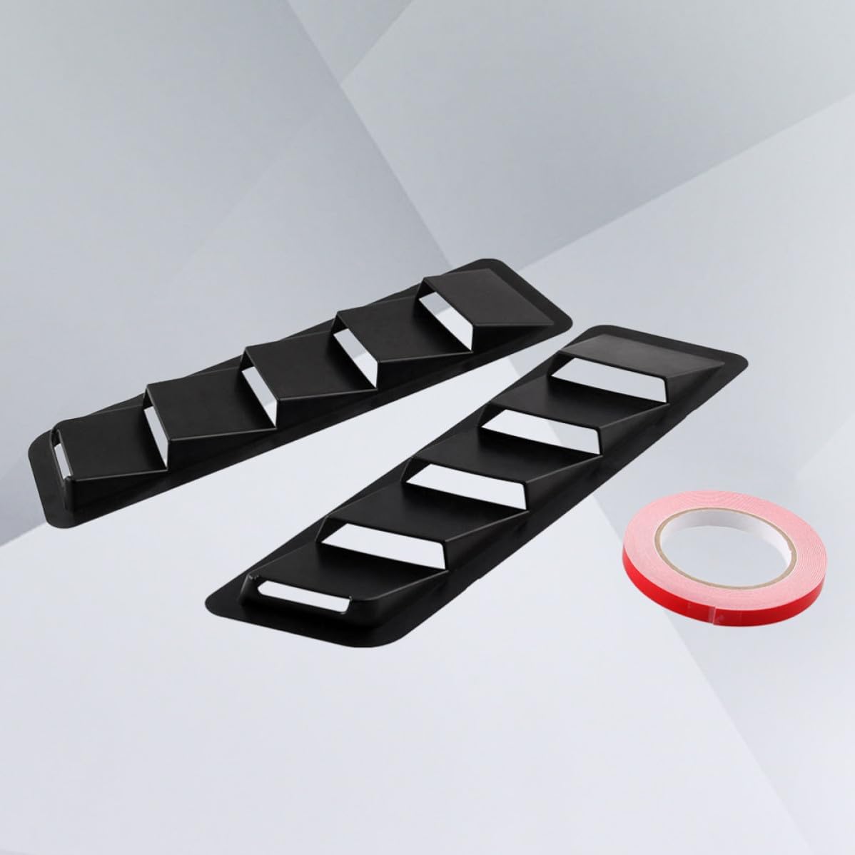 Car Hood Vent Cover ABS Black for Car Modification Enthusiasts