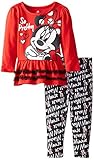 Disney Baby Baby-Girls Infant Minnie Mouse So Pretty Tunic Legging Set, Multi, 24 Months