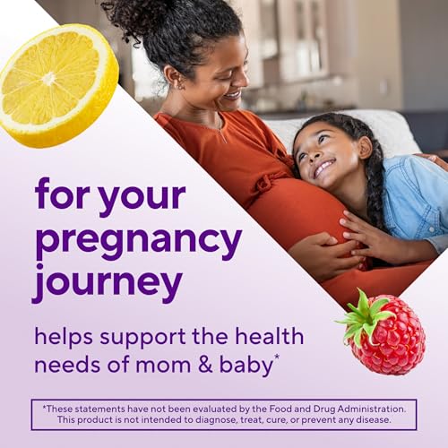 image for vitafusion PreNatal Gummy Vitamins, Raspberry Lemonade Flavored, Pregn