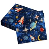 20 Weltraum Servietten, Servietten Geburtstag Kinder,33x33cm,Party Deko
