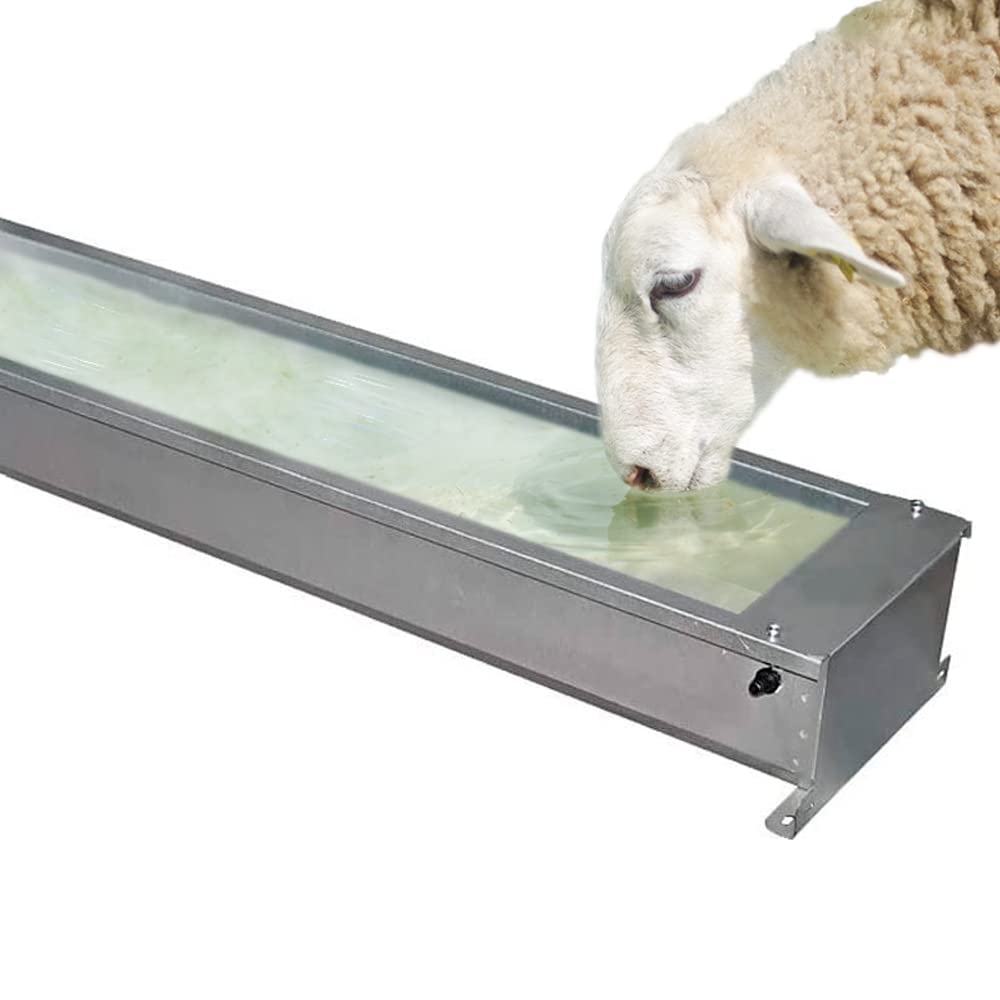 Bebedero Automático con Patas - Bebedero de Canal para Animales - Boya de Alta Precisión - Incluye Racor Metálico y Patas para Ubicarlo Donde Quieras - Se Conecta a una Toma de Agua