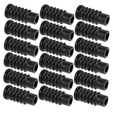 DOITOOL 20 pièces Embouts de Protection pour roulettes de Chaise Manchons Antidérapants ...