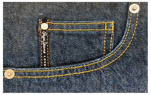Pepe Jeans Herren Slim Hatch Jeans, Blau (Denim-6fm), 28 W/34 L – Ansicht 3