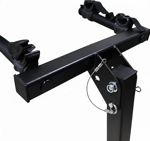 Miniatura 4 de MaxxHaul 50250 Soporte de enganche para 4 bicicletas, soporte de brazo doble de 22 pulgadas, se adapta a receptor de 2 pulgadas para automóvil,