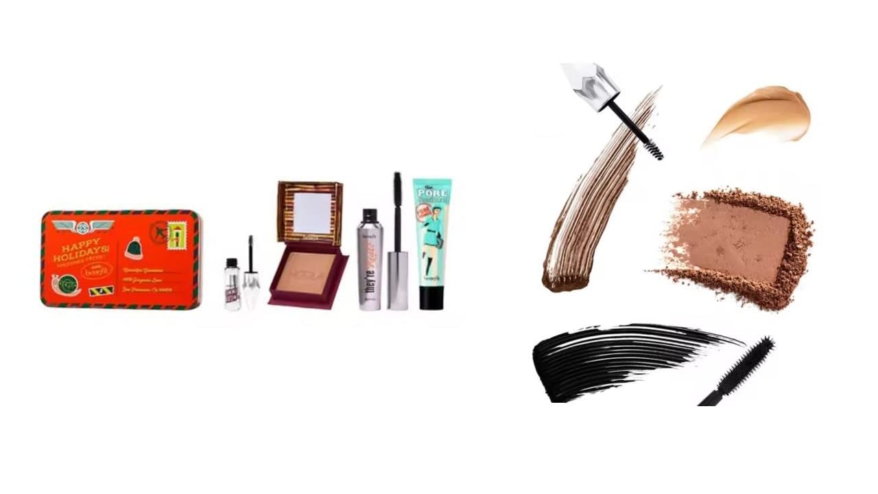 Benefit Totally Glam Telegram Bronzer, Eyebrow Gel