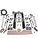 Nitrous Express - SX2 Dual Stage/Gas/Rails 8 Nozzles Nitrous Kit (200-1200HP) w/o Bottle (90209-00)