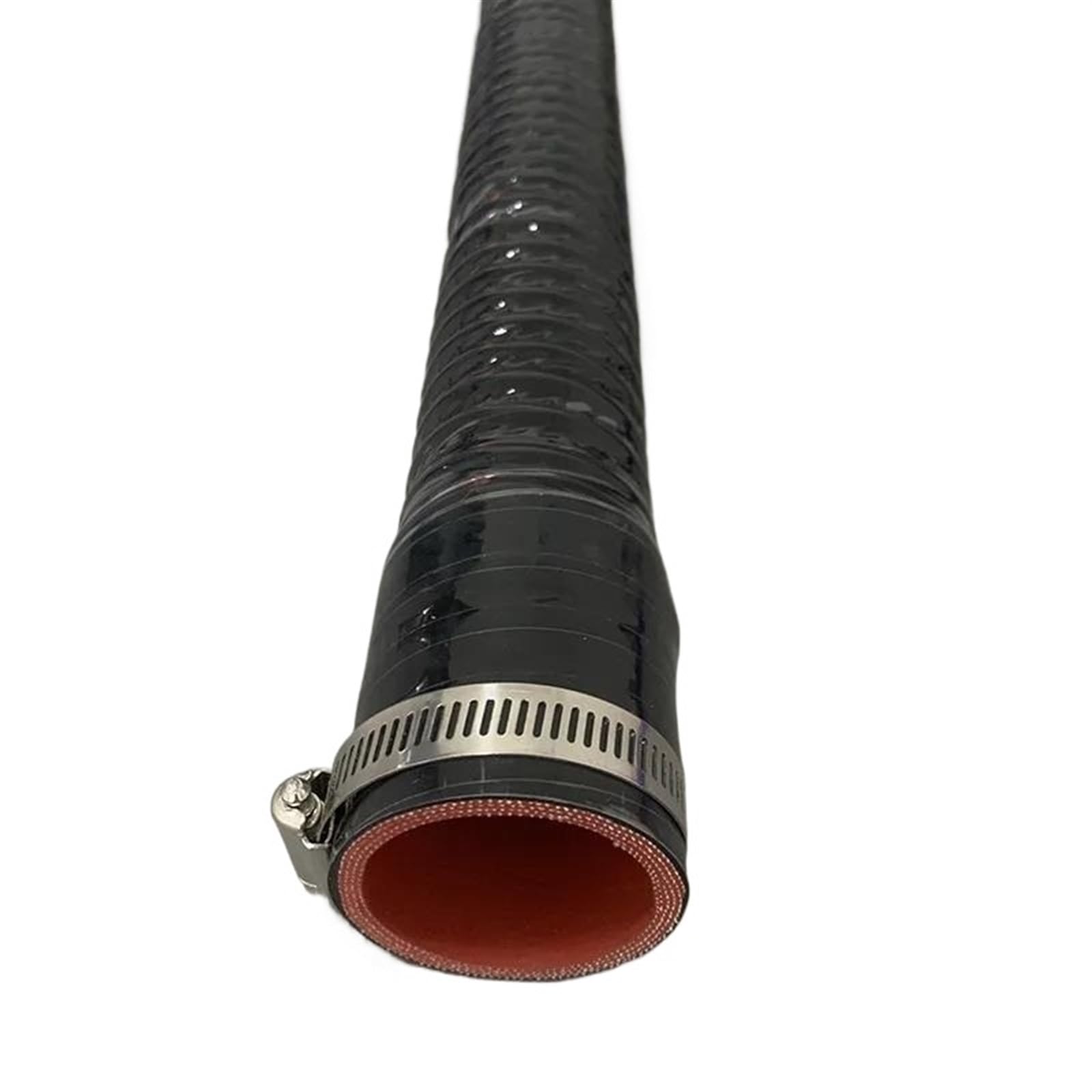 Colector De Admisión Del Motor Del Automóvil Longitud 500 Mm ID 30-1000 Manguera Entrada Aire Para Automóvil Para Y 2 Abrazaderas Tubo | Black,ID 90mm