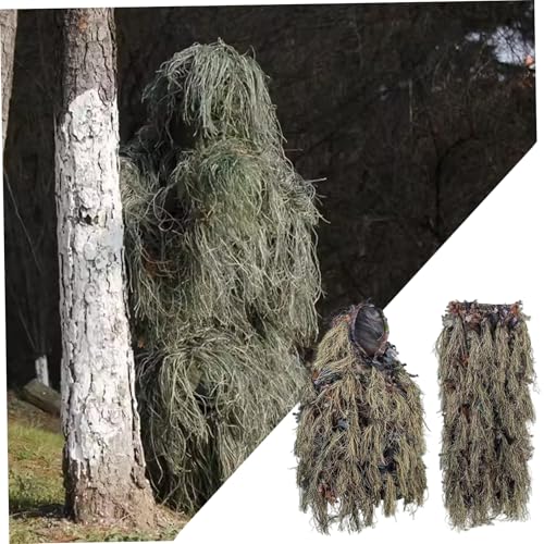 Camo leafy vêtements de chasse légers pour hommes amples - 3